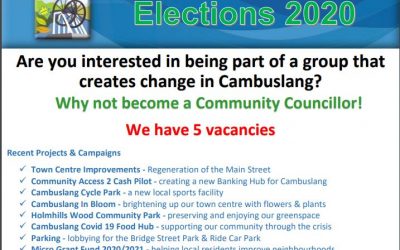 Would you like to join Cambuslang Community Council – we have 5 vacancies!